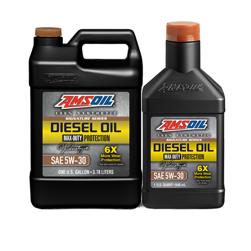 AMSOIL Signature Series Max-Duty Synthetic SAE 5W-30 Diesel Oil